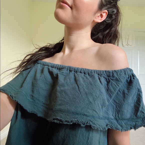 Molly Green Boutique Off the Shoulder Ruffle Dress - Picture 3 of 8